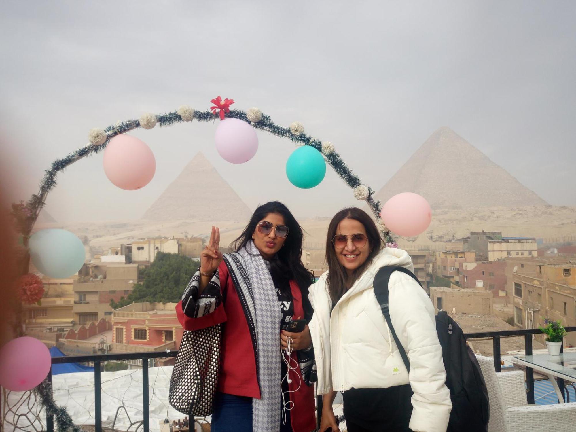 Golden Pyramids View Guest House Kafrat al Jabal Ngoại thất bức ảnh
